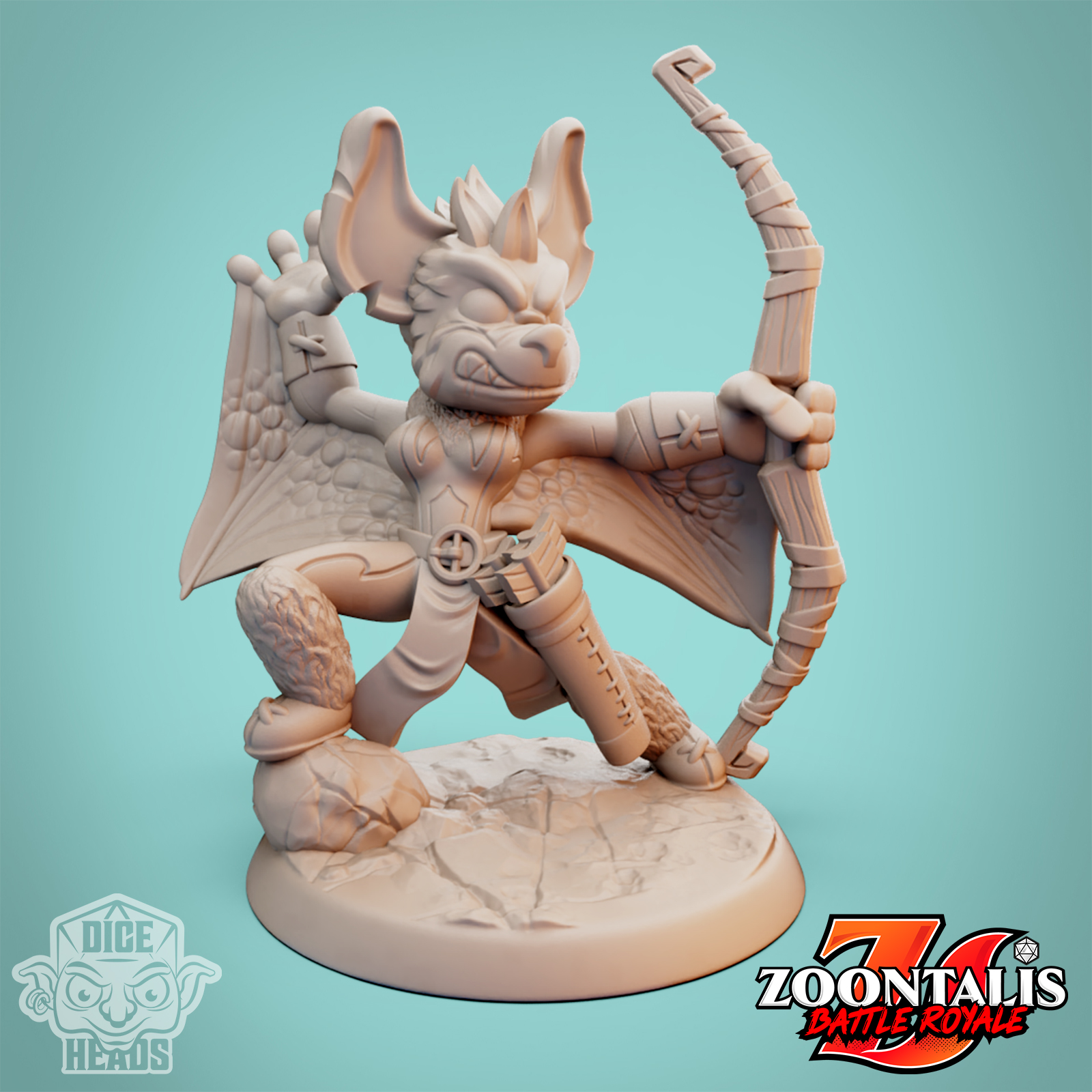 312-Bat_ArcherA Archer by Dice Heads