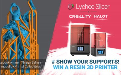 Lychee Slicer and Creality Halot Printer Giveaway