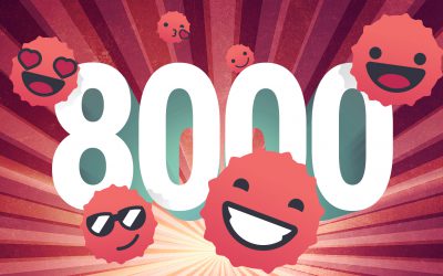 We are now more than 8000 members on Discord!
