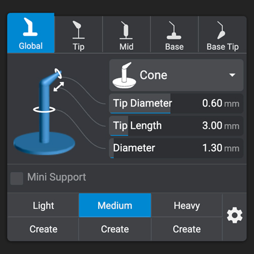 Supports Presets Supports Presets
