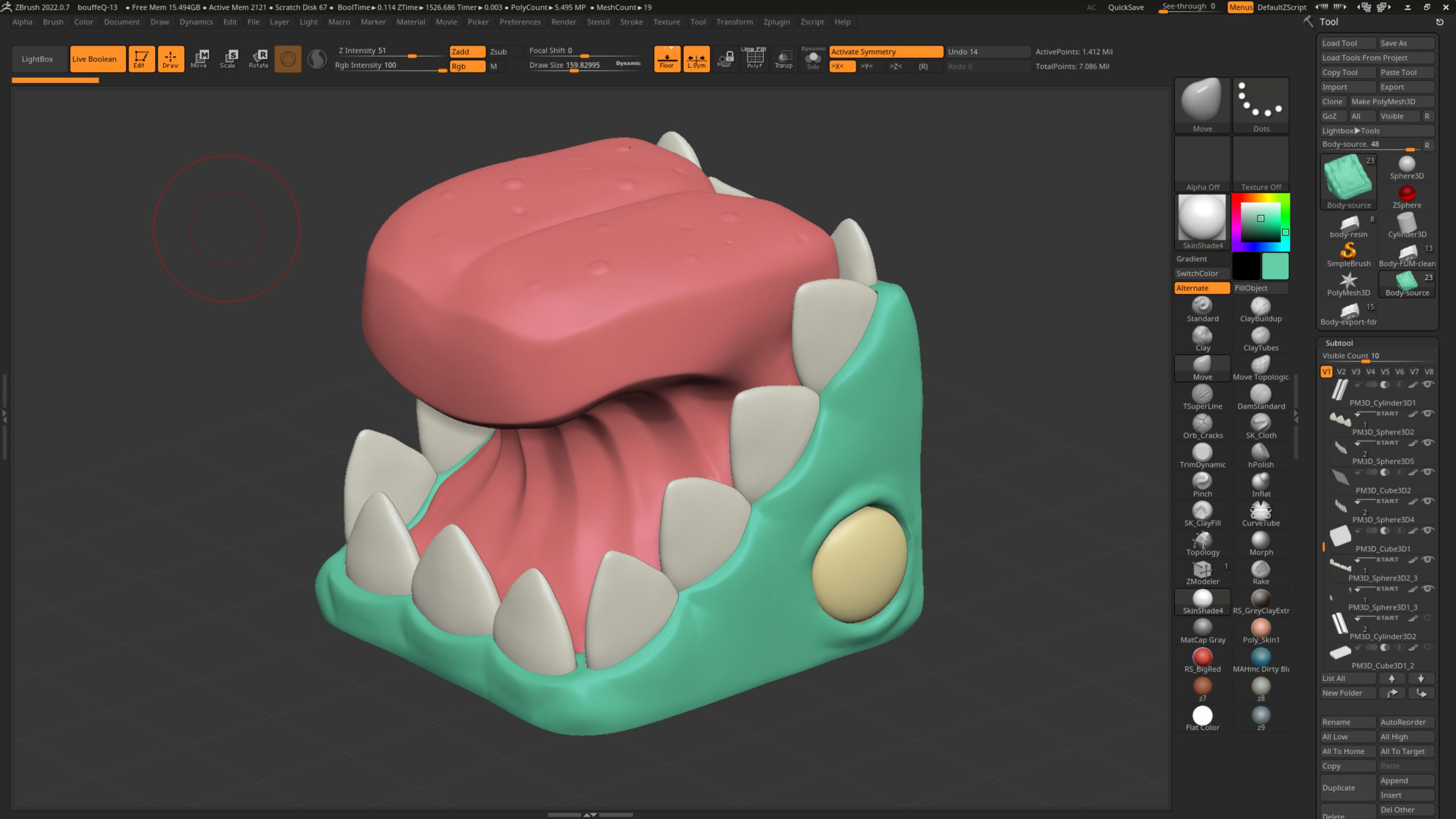 ZBrush2 3D Sculpt